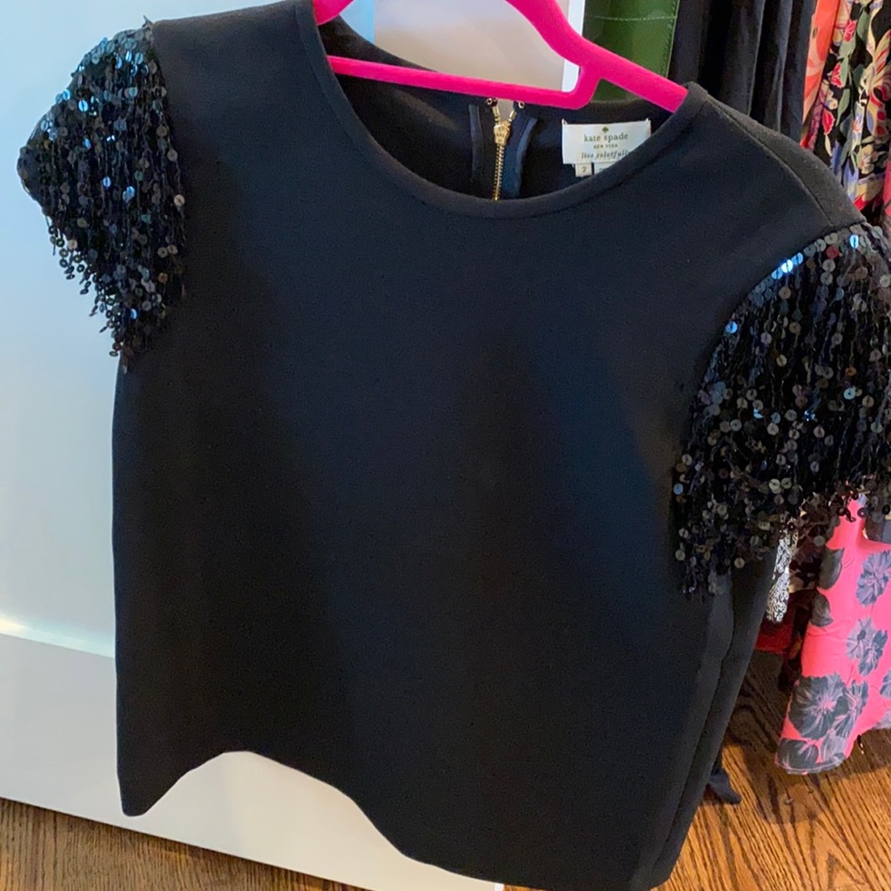 Kate spade sequin top